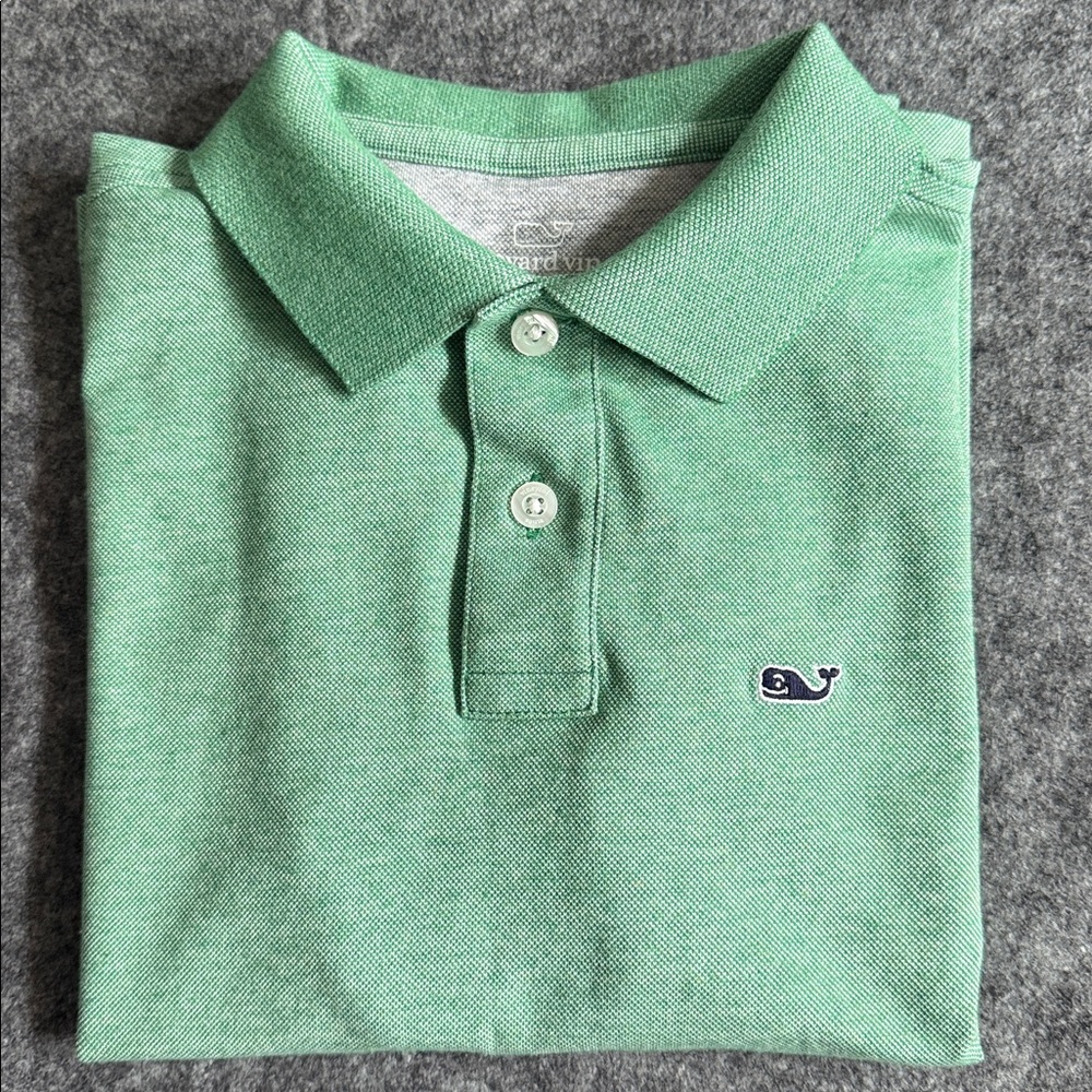 Vineyard Vines Edgartown Mint Green Polo